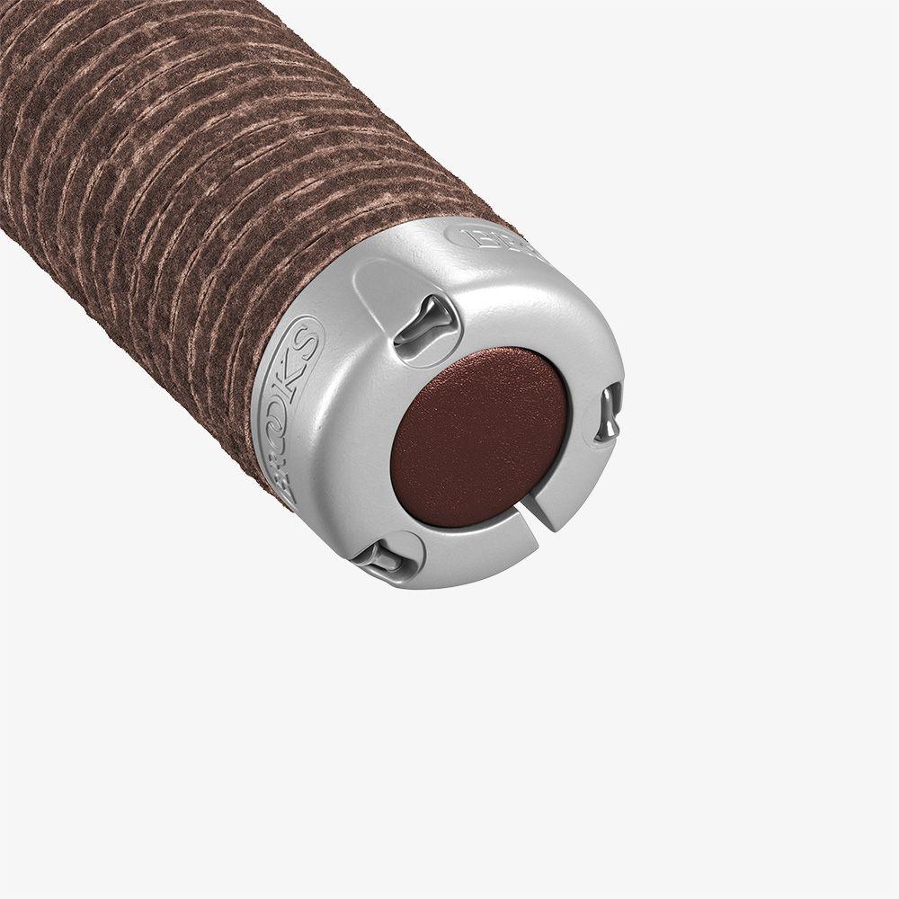 Brooks Plump Leather Grips - Simple Bike Store