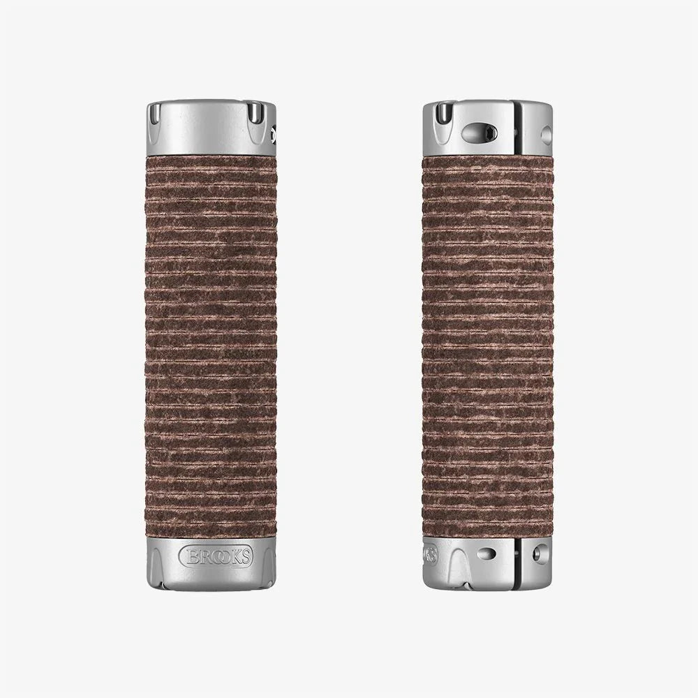 Brooks Plump Leather Grips - Simple Bike Store