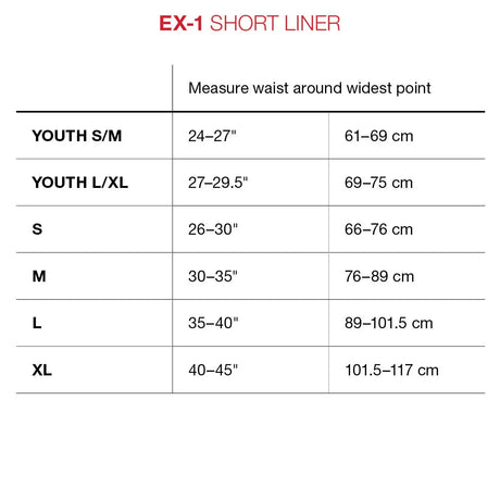 G-Form EX-1 Short Liner - Simple Bike Store