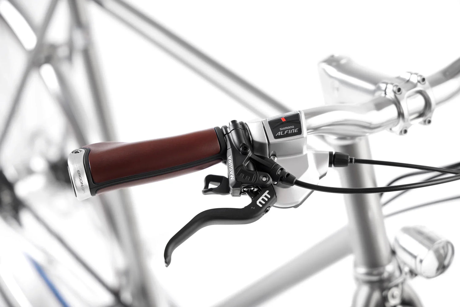 mikamaro Urban Deluxe Disc Sapphire Grey - Simple Bike Store