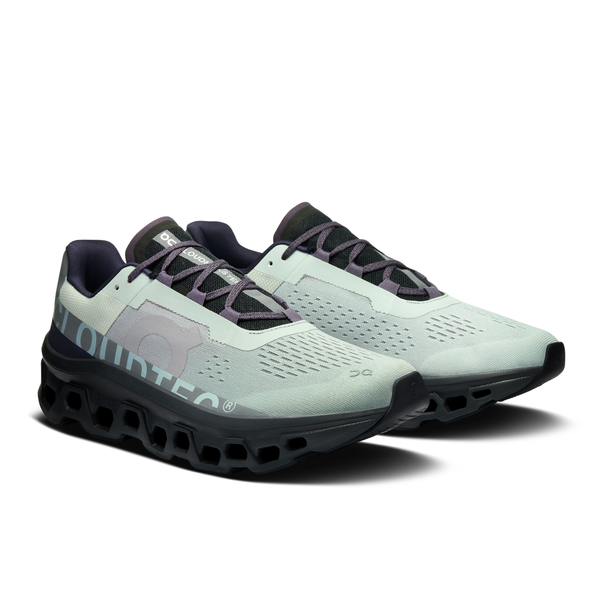 ON shoes Cloudmonster grey/dark grey/black