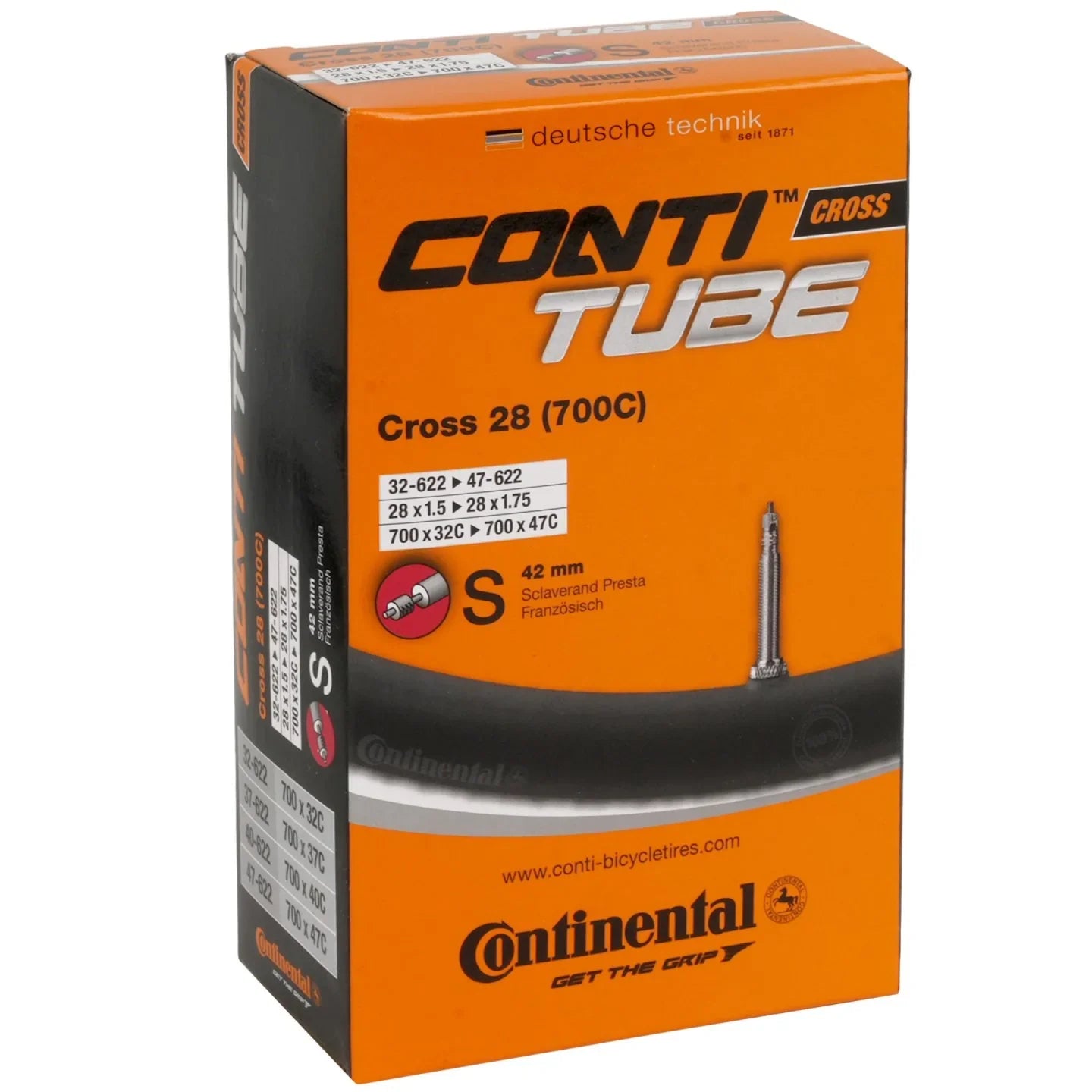 Continental Cross 28 Tube - Simple Bike Store