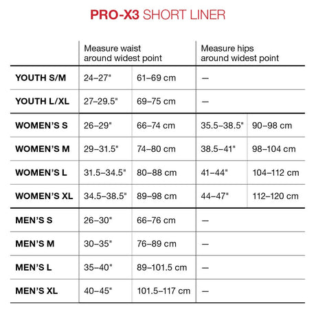 G-Form Youth Pro X3 Bike Short Liner - Simple Bike Store