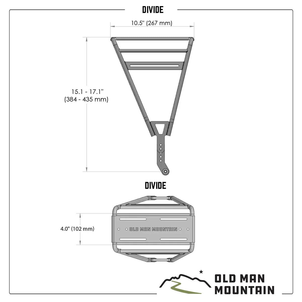 Old Man Mountain Divide Rack - Simple Bike Store
