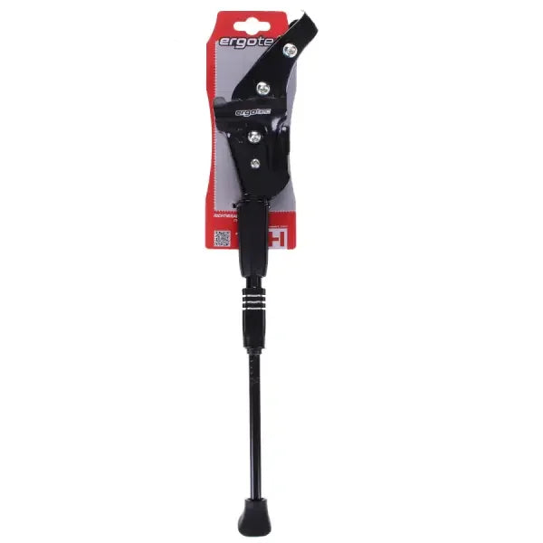 Ergotec Rear Kickstand Adjustable 24-28" Black - Simple Bike Store