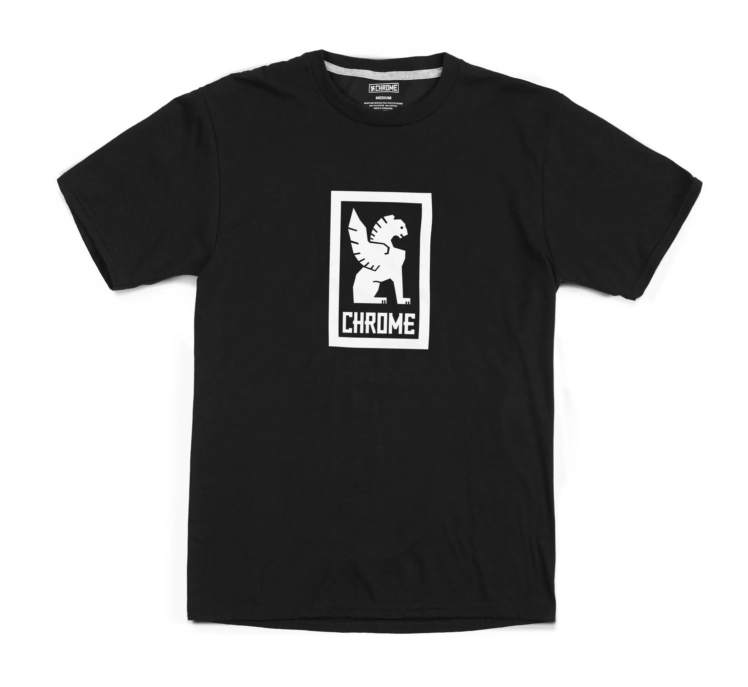 Chrome Industries Vertical Border Logo Teeshirt - Simple Bike Store