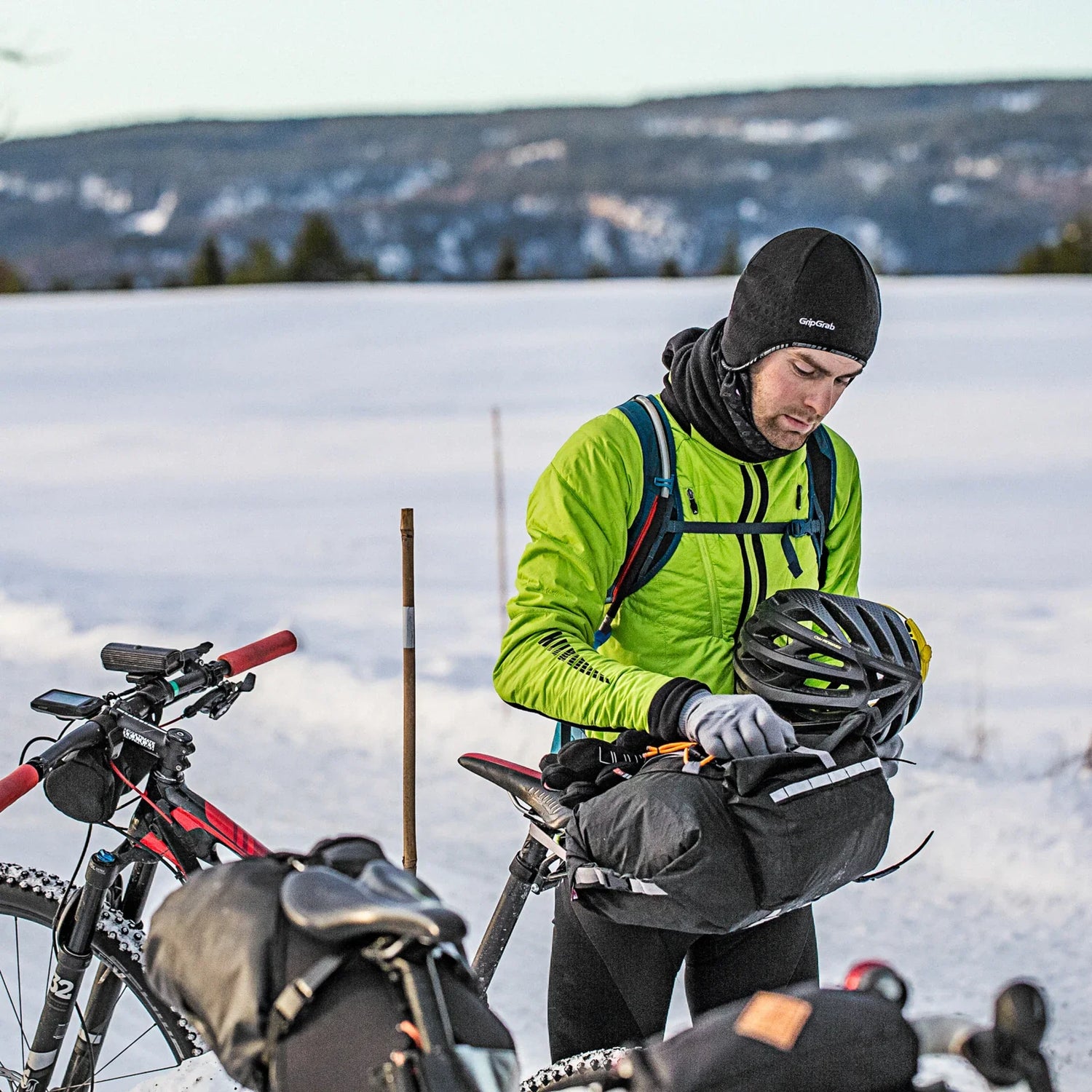 GripGrab Aviator Windproof Deep Winter Skull Cap - Simple Bike Store