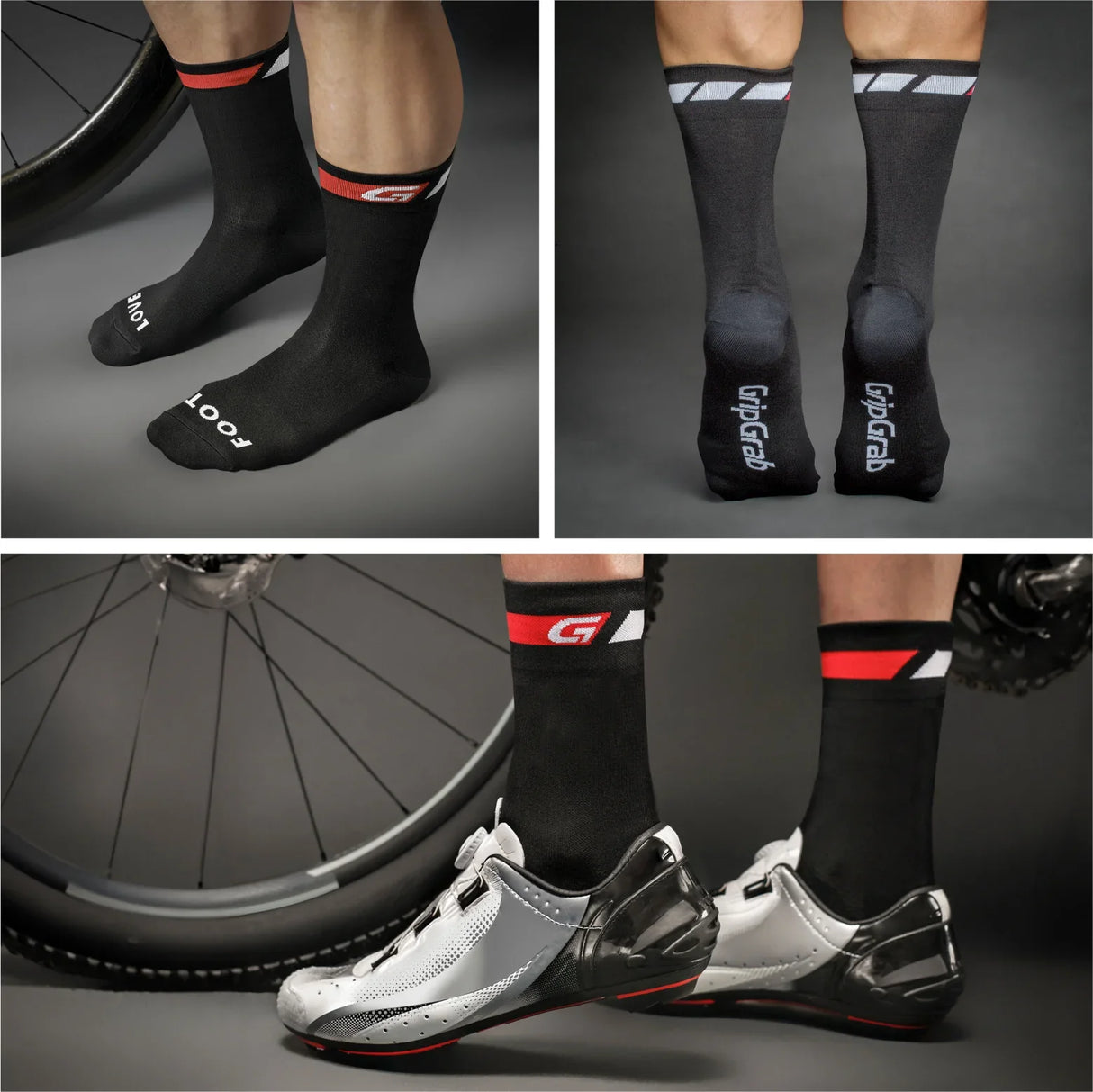 GripGrab Classic High Cut Summer Socks - Simple Bike Store