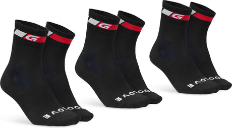 GripGrab Classic Regular Cut Summer Socks 3-Pack - Simple Bike Store