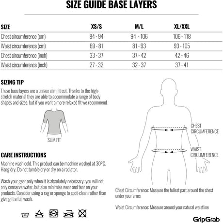 GripGrab Expert 2 Thermal Seamless Long Sleeeve Base Layer - Simple Bike Store
