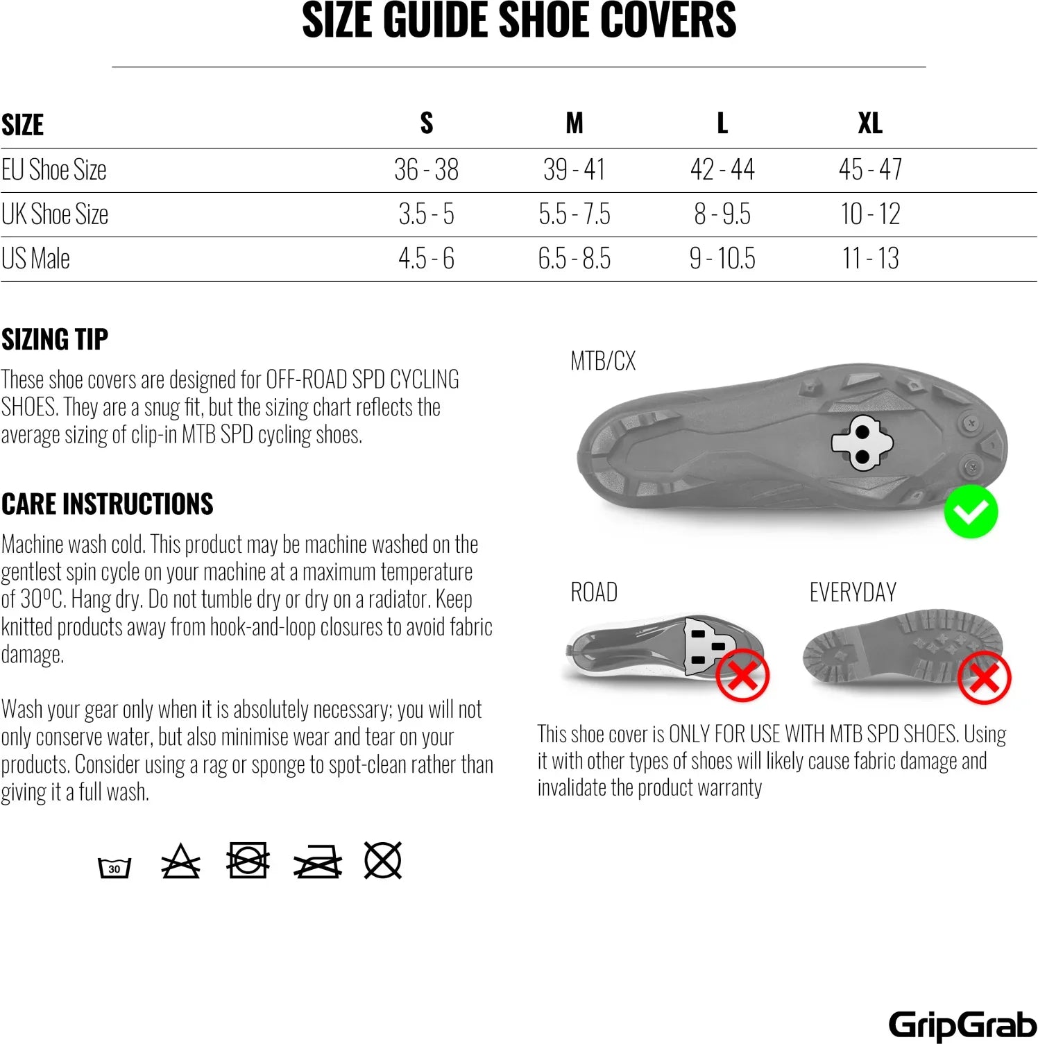 GripGrab Explorer Waterproof Gravel Shoe Covers - Simple Bike Store