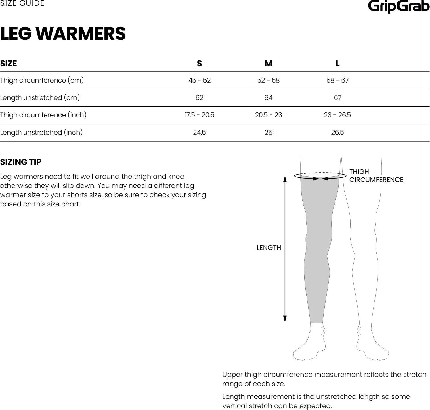 GripGrab PACR Thermal Leg Warmers - Simple Bike Store
