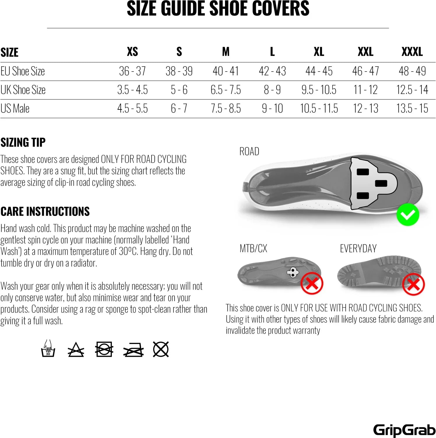GripGrab Ride Waterproof Road Shoe Covers - Simple Bike Store