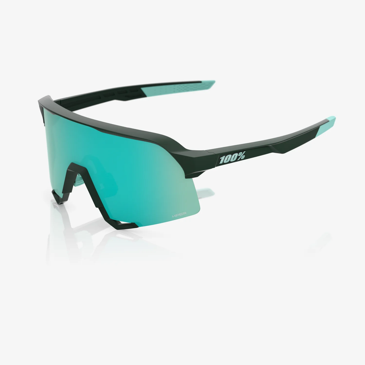 100% - S3 Soft Tact Juniper HiPER® Mint Mirror Lens w/ Bonus Clear Lens