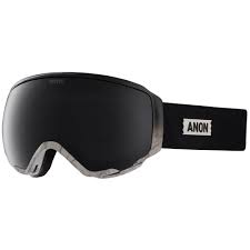 ANON Glasses WM1 MFI Black/White w/Sonar Red Face Mask