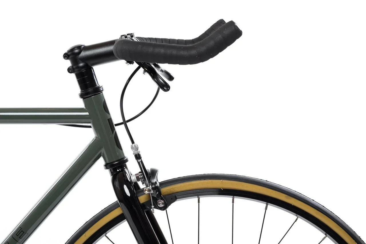 State Bicycles Co. Army Green - 4130 Core - Line - Simple Bike Store
