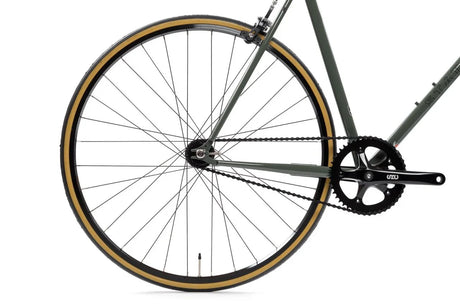State Bicycles Co. Army Green - 4130 Core - Line - Simple Bike Store