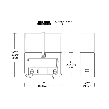 Old Man Mountain Juniper Trunk Bag - Simple Bike Store