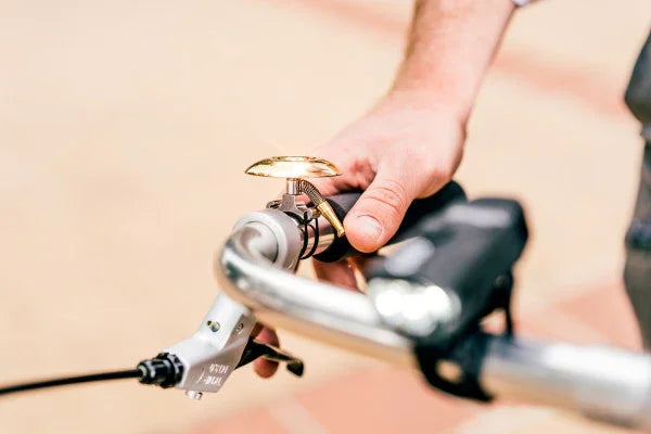 Lezyne Classic Shallow Brass Bell - Simple Bike Store