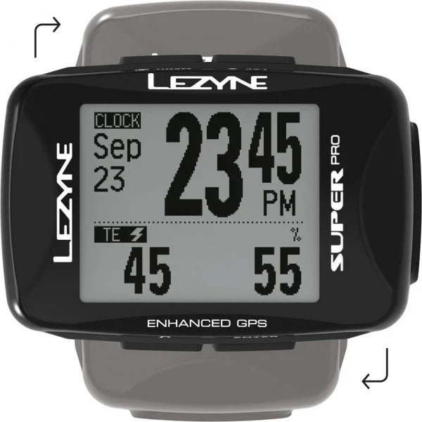 Lezyne Super Pro GPS Computer - Simple Bike Store