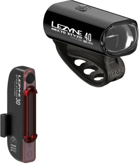 Lezyne LED Pair Hecto Drive 40 - Simple Bike Store