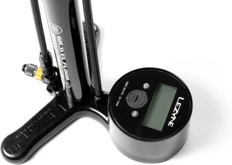 Lezyne Floor Pump Gravel Digital Drive Pro - Simple Bike Store
