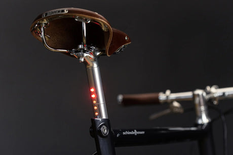 Schindelhauer LightSKIN LED seat post dynamo - Simple Bike Store