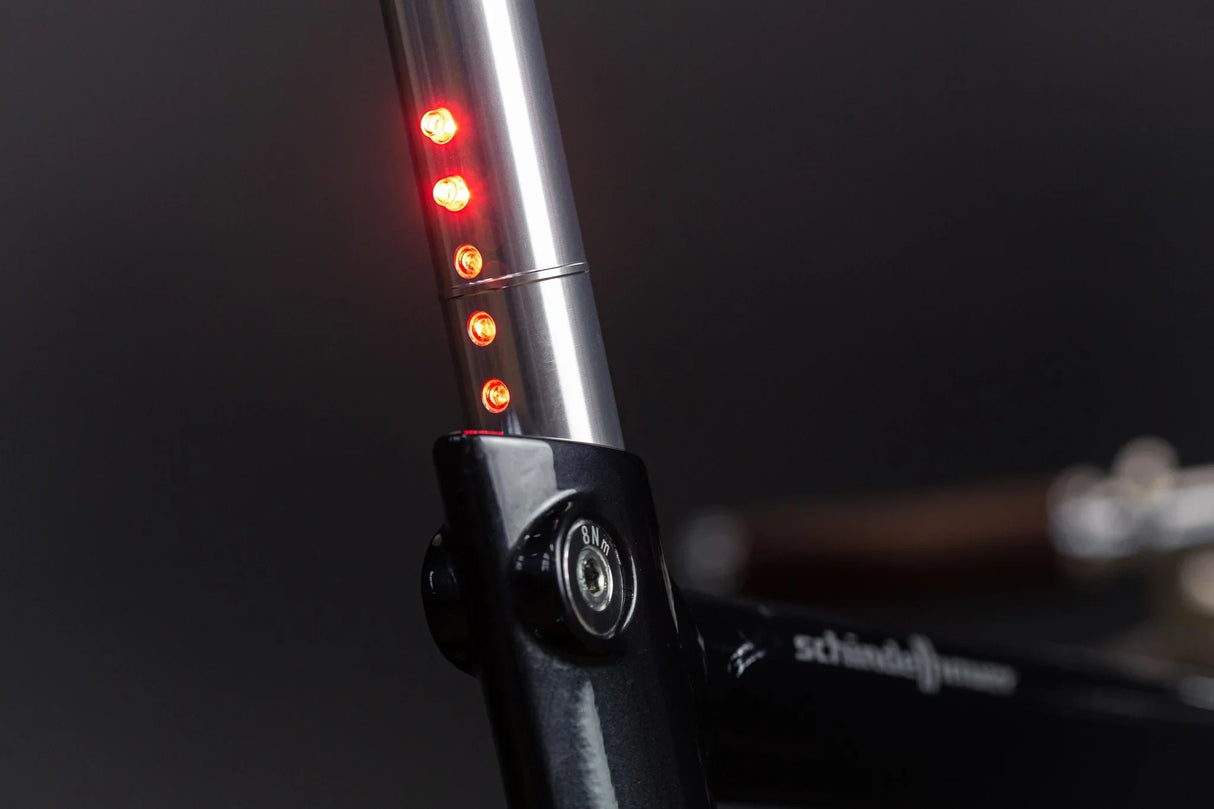 Schindelhauer LightSKIN LED seat post dynamo - Simple Bike Store