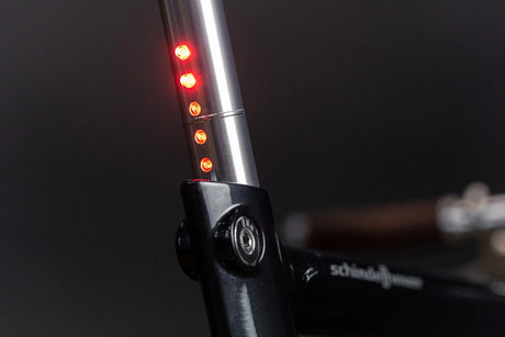 Schindelhauer LightSKIN LED seat post dynamo - Simple Bike Store