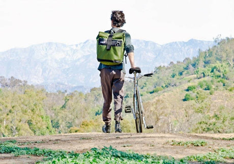 Road Runner Bags Large Roll Top Backpack - Simple Bike Store