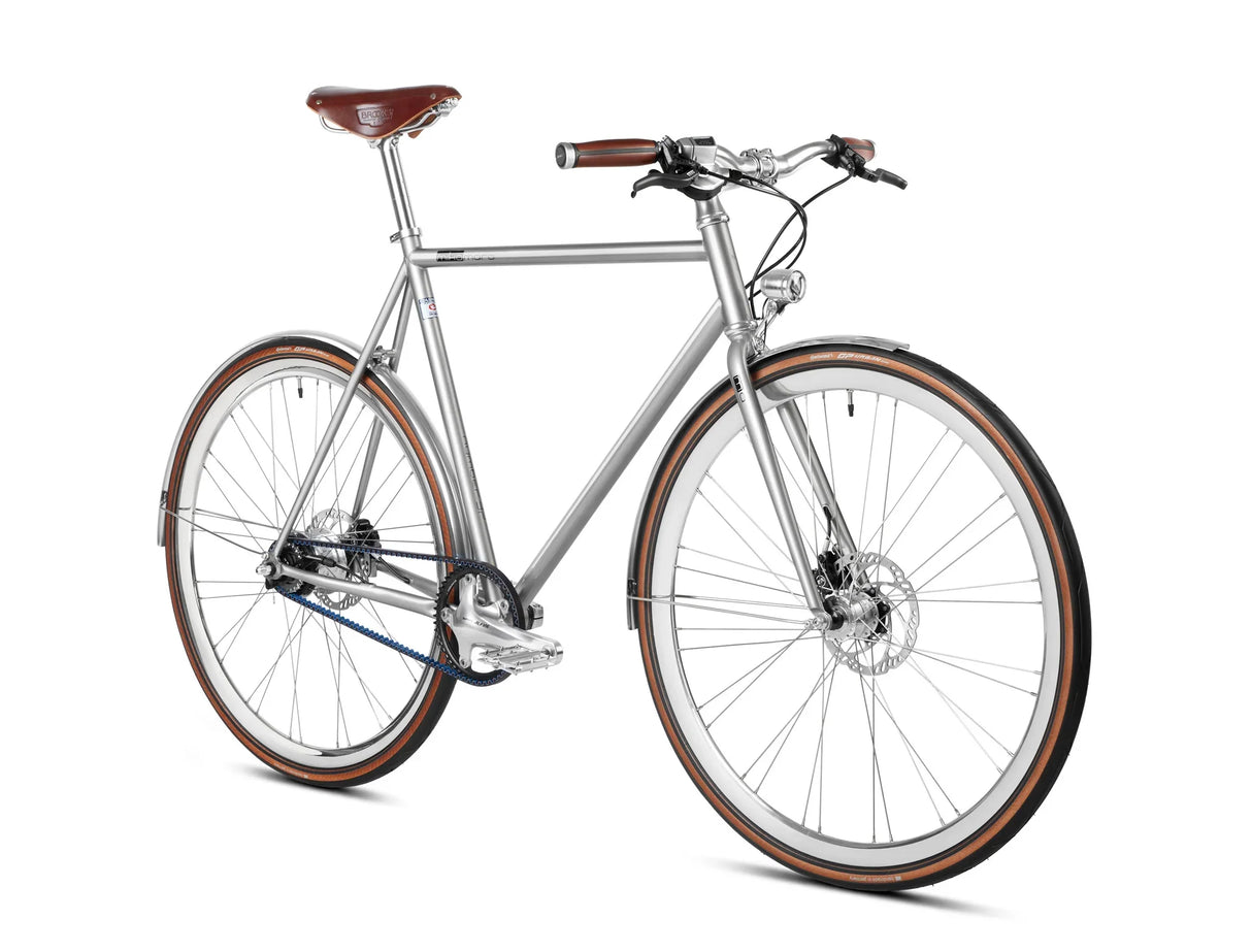 mikamaro Urban Deluxe Disc Sapphire Grey - Simple Bike Store