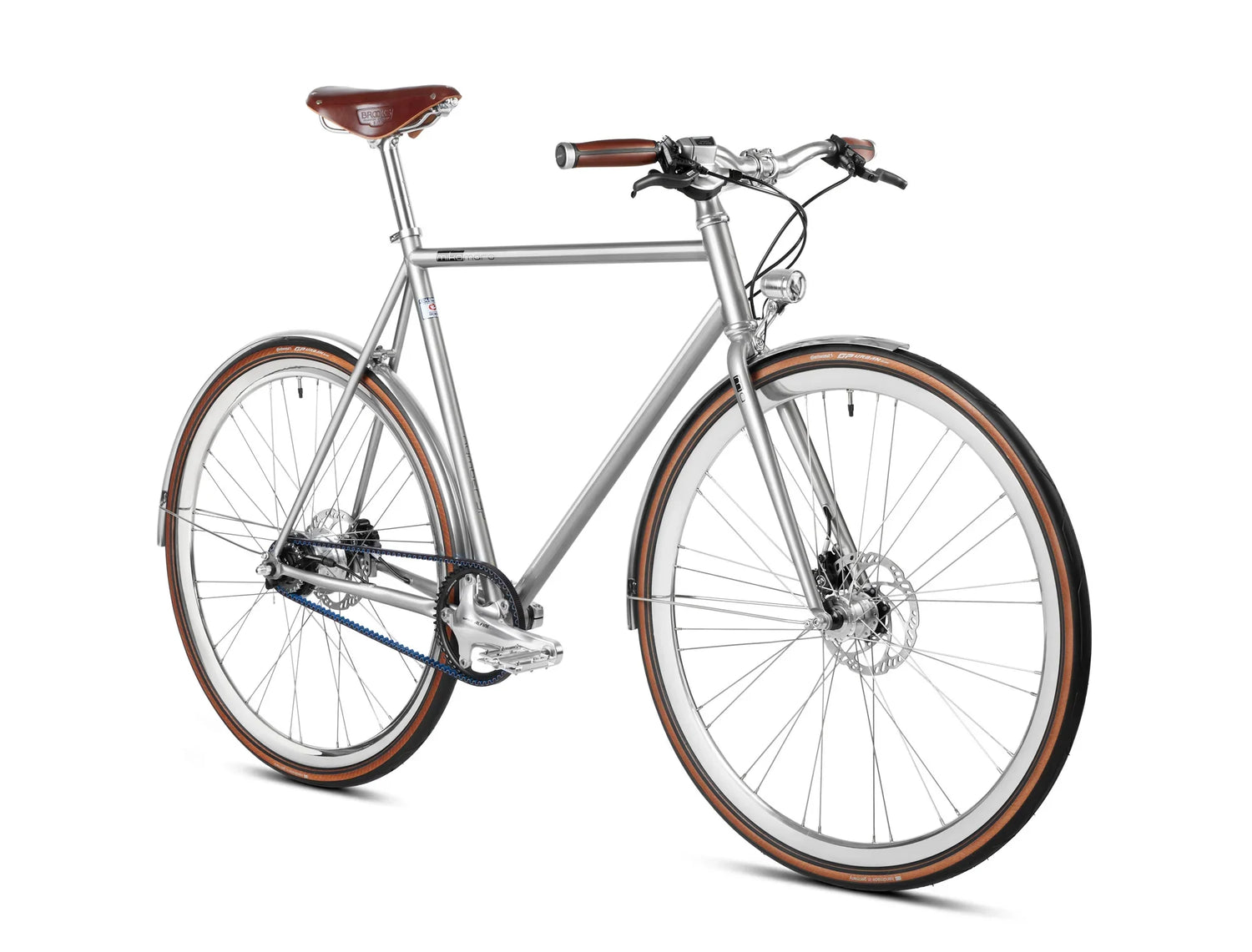 mikamaro Urban Deluxe Disc Sapphire Grey - Simple Bike Store