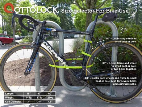 OTTOLOCK Cinch Lock Bike Lock - Simple Bike Store