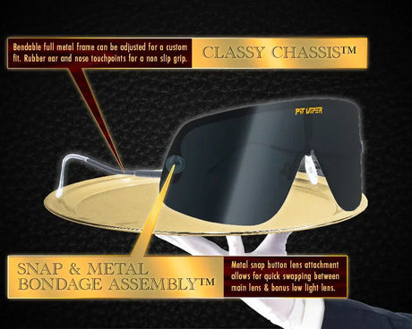 Pit Viper The Limousine Exec Polarized - Simple Bike Store