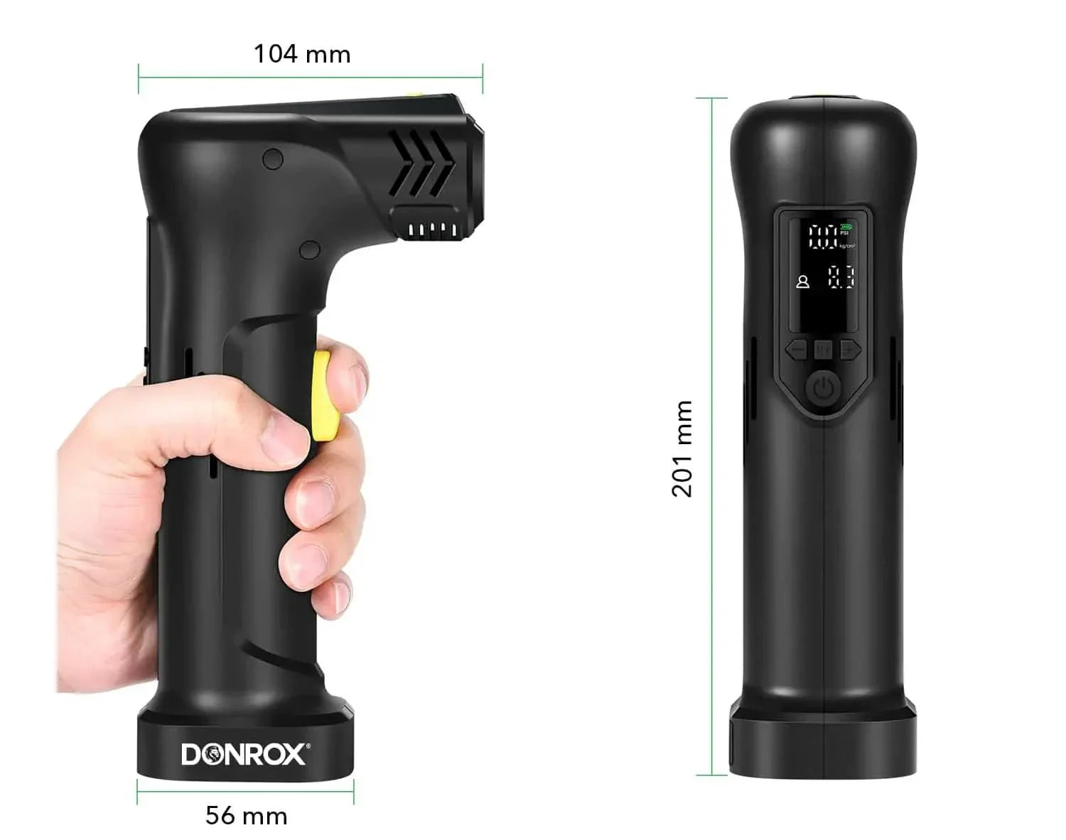 Donrox Ride A922 Electric Bike Pump - Simple Bike Store