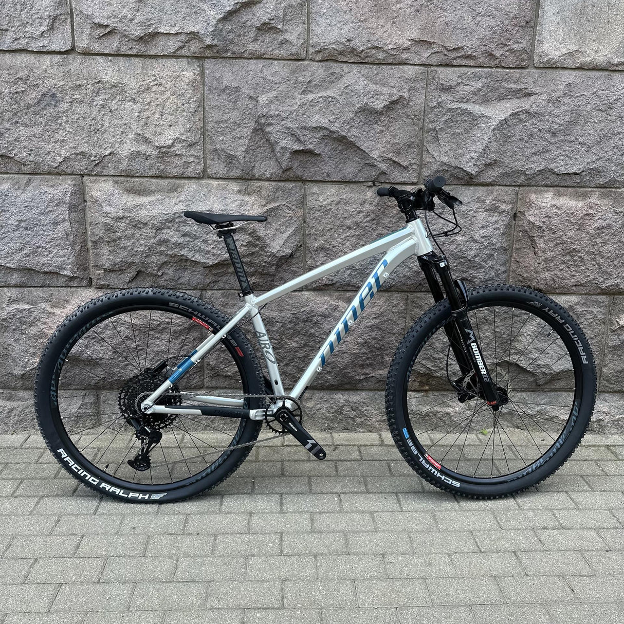 Niner Air Silver Baja Blue 2-Star Size LG