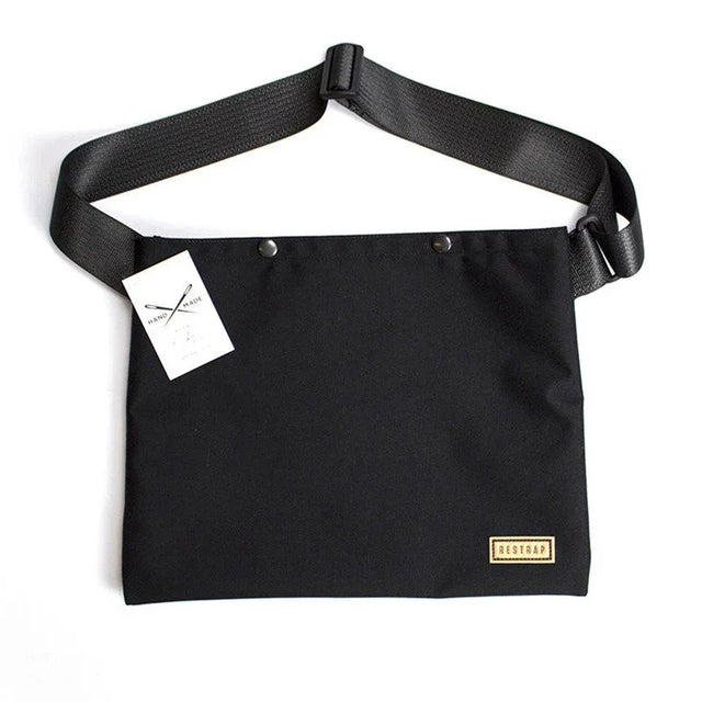 Restrap Musette Bag - Black - Simple Bike Store