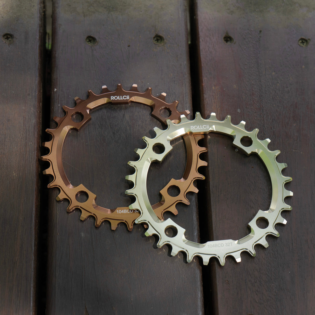 Veloci ROLLCii 1X Chainring BCD104