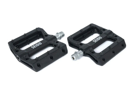 Seido Flanger Pedals Black - Simple Bike Store