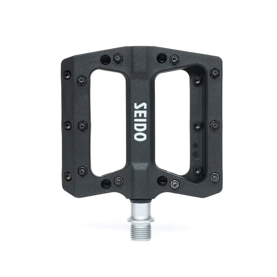 Seido Flanger Pedals Black - Simple Bike Store