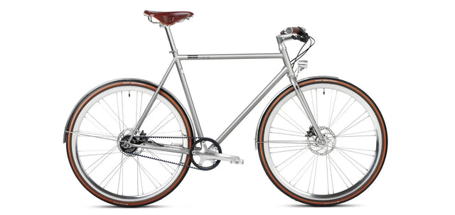 mikamaro Urban Deluxe Disc Sapphire Grey - Simple Bike Store