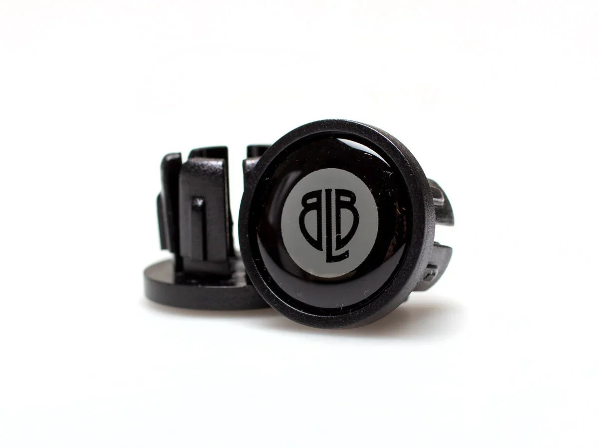 BLB Bar Ends (Plastic Set of 2) - Black - Simple Bike Store
