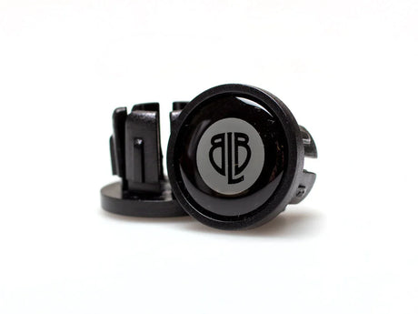 BLB Bar Ends (Plastic Set of 2) - Black - Simple Bike Store