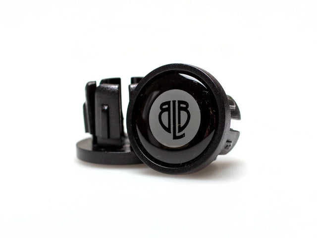 BLB Bar Ends (Plastic Set of 2) - Black - Simple Bike Store
