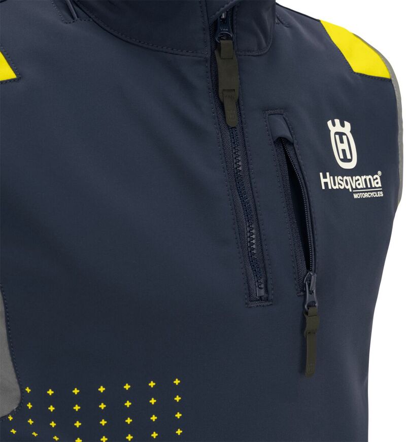 HUSQVARNA vest Kids Railed blue