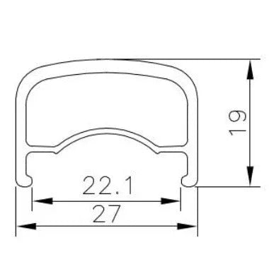 Velo Orange 700c Voyager Rim - Simple Bike Store