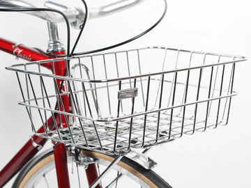 BLB Rack & Basket Combo Chrome - Simple Bike Store