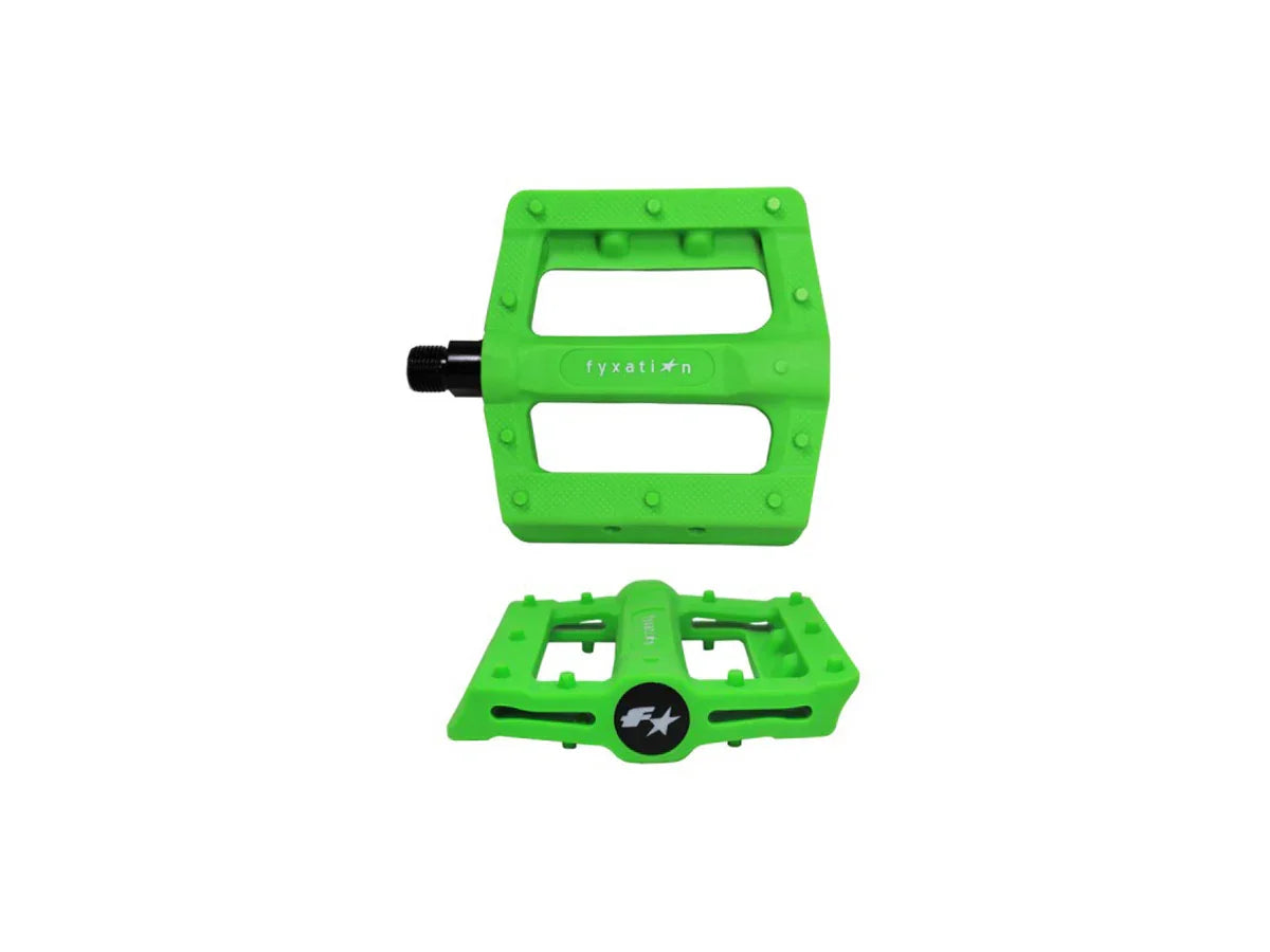 Fyxation Gates Slim Pedals Green