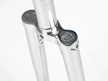 BLB Flat Crown Fork Chrome - Simple Bike Store