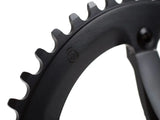 BLB Notorious Track Crankset - Black - Simple Bike Store